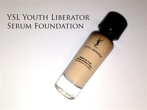 ysl liberator|youth liberator serum foundation.